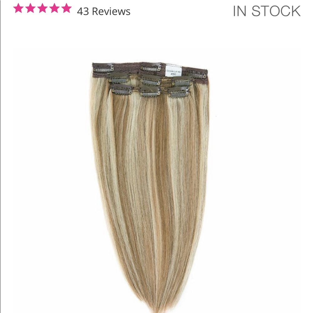 Clip in Extensions 14” BNWT